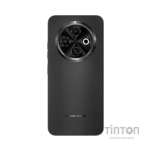 Мобільний телефон Tecno Spark 30C 6/128GB Orbit Black (4894947051753)
