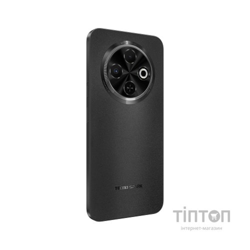 Мобільний телефон Tecno Spark 30C 6/128GB Orbit Black (4894947051753)