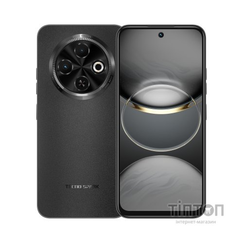 Мобільний телефон Tecno Spark 30C 8/256GB Orbit Black (4894947051760)