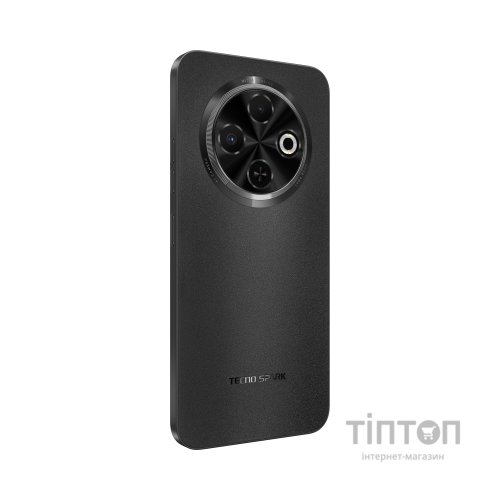 Мобільний телефон Tecno Spark 30C 8/256GB Orbit Black (4894947051760)