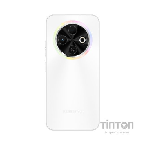Мобільний телефон Tecno Spark 30C 8/256GB Orbit White (4894947051791)