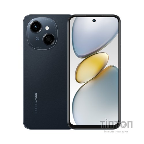 Мобільний телефон Tecno Spark Go 1 4/128GB Startrail Black (4894947036163)