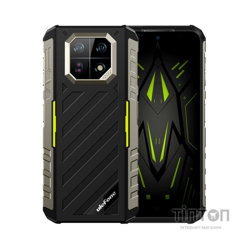 Мобільний телефон Ulefone Armor 22 8/128Gb Black Green (6937748735540)