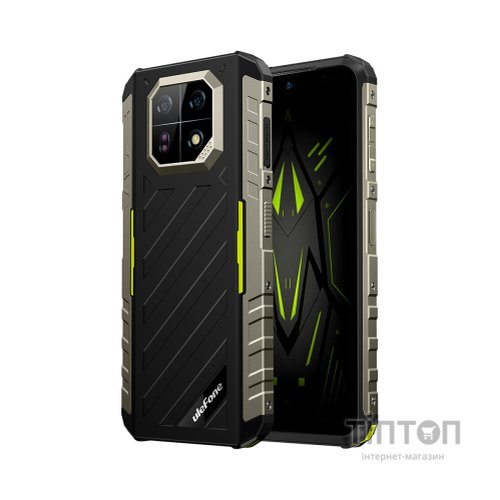 Мобільний телефон Ulefone Armor 22 8/128Gb Black Green (6937748735540)