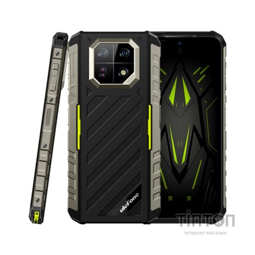 Мобільний телефон Ulefone Armor 22 8/128Gb Black Green (6937748735540)