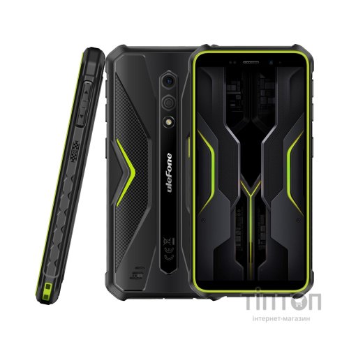 Мобільний телефон Ulefone Armor X12 Pro 4/64Gb Black Green (6937748735526)