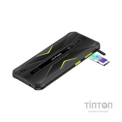 Мобільний телефон Ulefone Armor X12 Pro 4/64Gb Black Green (6937748735526)