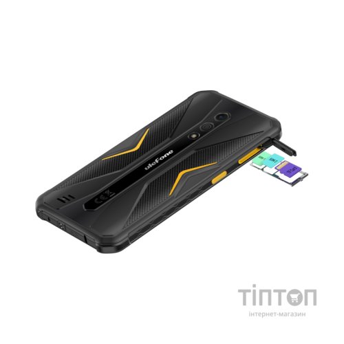 Мобільний телефон Ulefone Armor X12 Pro 4/64Gb Black Orange (6937748735519)