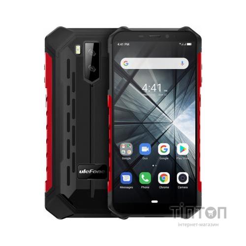 Мобільний телефон Ulefone Armor X3 2/32GB Black Red (6937748733225)