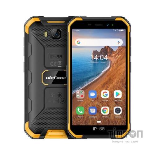 Мобільний телефон Ulefone Armor X6 2/16GB Black Orange (6937748733430)