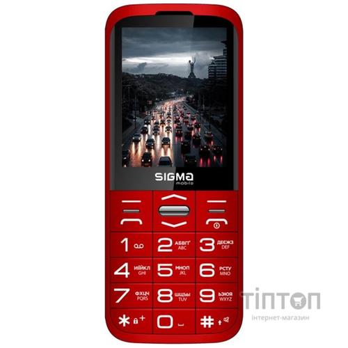 Мобильный телефон Sigma mobile Comfort 50 Grace Dual Sim Red