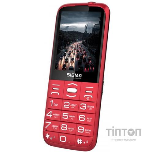 Мобильный телефон Sigma mobile Comfort 50 Grace Dual Sim Red