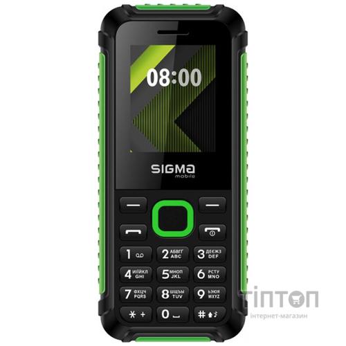 Мобильный телефон Sigma mobile X-style 18 Track Dual Sim Black/Green