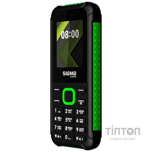 Мобильный телефон Sigma mobile X-style 18 Track Dual Sim Black/Green