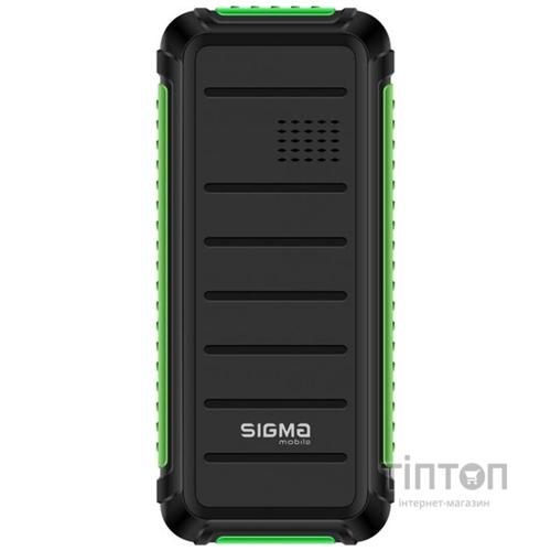 Мобильный телефон Sigma mobile X-style 18 Track Dual Sim Black/Green