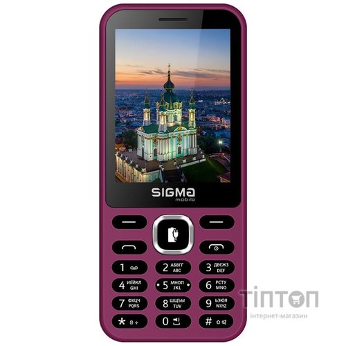 Мобильный телефон Sigma mobile X-style 31 Power Type-C Dual Sim Purple