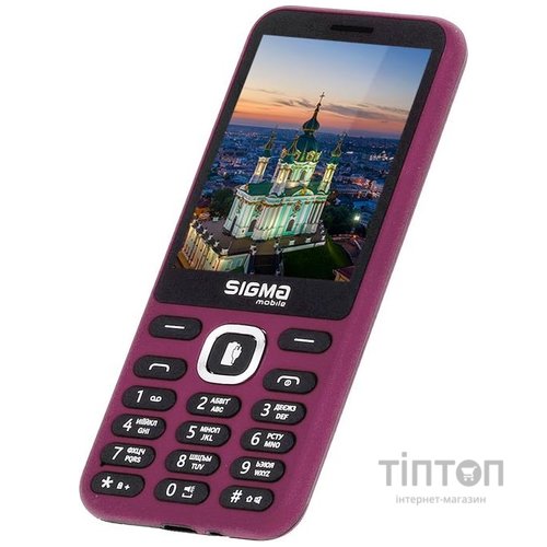 Мобильный телефон Sigma mobile X-style 31 Power Type-C Dual Sim Purple