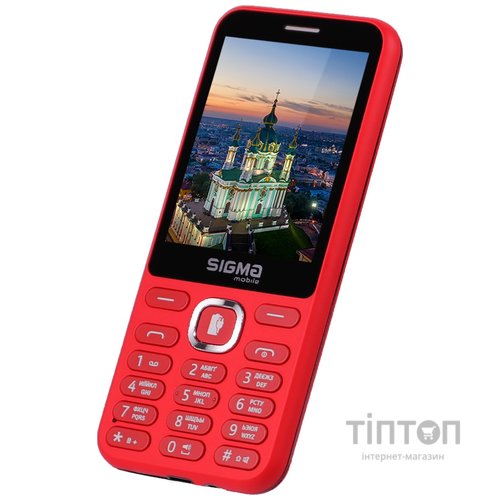 Мобильный телефон Sigma mobile X-style 31 Power Type-C Dual Sim Red
