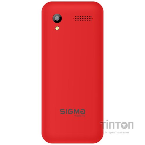 Мобильный телефон Sigma mobile X-style 31 Power Type-C Dual Sim Red