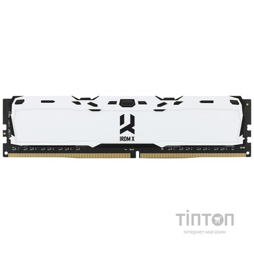 Модуль пам'яті для комп'ютера DDR4 16GB 3200 MHz IRDM White Goodram (IR-XW3200D464L16A/16G)