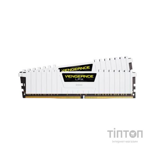 Модуль пам'яті DDR4 16GB LPX White CORSAIR 3200 MHz