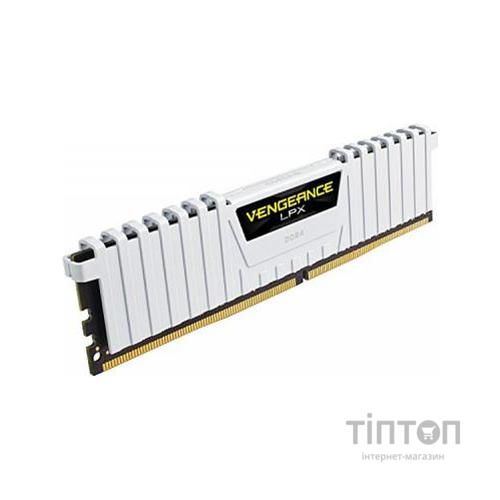 Модуль пам'яті DDR4 16GB LPX White CORSAIR 3200 MHz