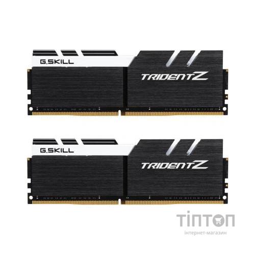 Модуль пам'яті DDR4 16GB Trident Z Black H/White G.Skill 3200 MHz