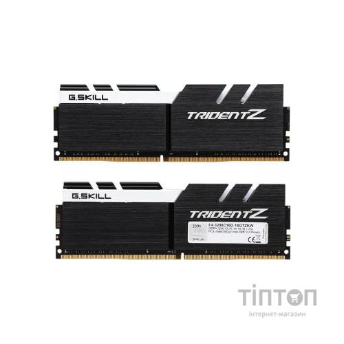 Модуль пам'яті DDR4 16GB Trident Z Black H/White G.Skill 3200 MHz
