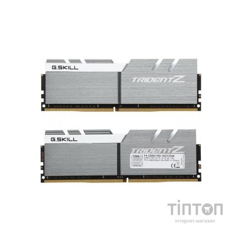 Модуль пам'яті DDR4 16GB Trident Z Silver H/ White G.Skill 3200 MHz