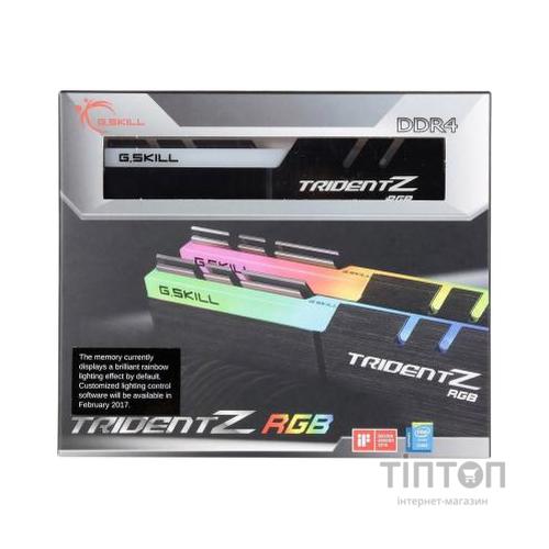 Модуль пам'яті DDR4 16GB TridentZ RGB Black G.Skill 3000 MHz