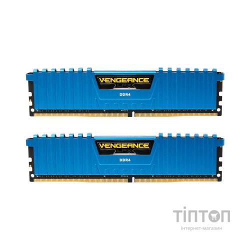 Модуль пам'яті DDR4 16GB Vengeance LPX Blue CORSAIR 3000 MHz