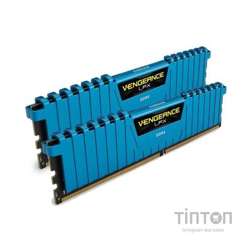 Модуль пам'яті DDR4 16GB Vengeance LPX Blue CORSAIR 3000 MHz