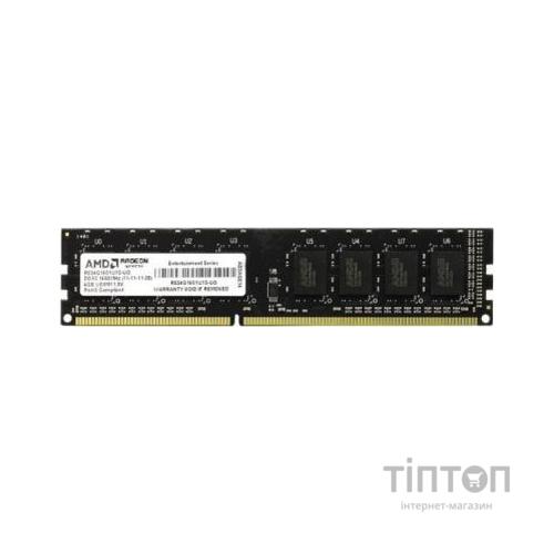 Модуль пам'яті для комп'ютера DDR3 4GB 1600 MHz AMD (R534G1601U1S-U)