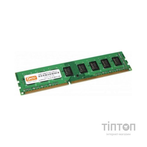 Модуль пам'яті для комп'ютера DDR3 4GB 1600 MHz Dato (DT4G3DLDND16)