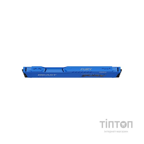Модуль пам'яті для комп'ютера DDR3 4GB 1600 MHz Fury Beast Blue Kingston Fury (ex.HyperX) (KF316C10B/4)