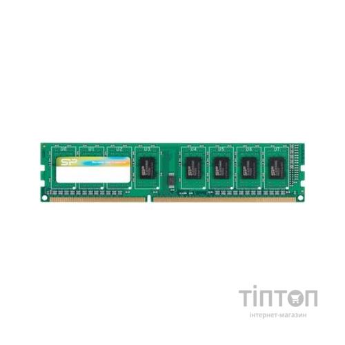 Модуль пам'яті для комп'ютера DDR3 4GB 1600 MHz Silicon Power (SP004GBLTU160N02)