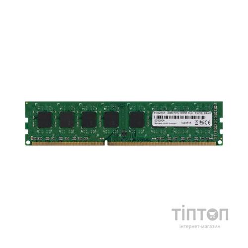 Модуль пам'яті для комп'ютера DDR3 8GB 1333 MHz eXceleram (E30200A)