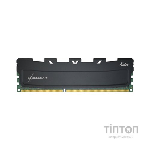Модуль пам'яті для комп'ютера DDR3 8GB 1600 MHz Black Kudos eXceleram (EKBLACK3081611A)