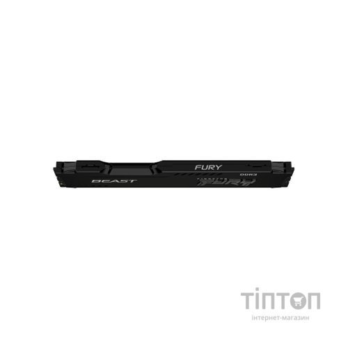 Модуль пам'яті для комп'ютера DDR3 8GB 1600 MHz Fury Beast Black Kingston Fury (ex.HyperX) (KF316C10BB/8)