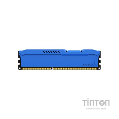 Модуль пам'яті для комп'ютера DDR3 8GB 1600 MHz Fury Beast Blue Kingston Fury (ex.HyperX) (KF316C10B/8)