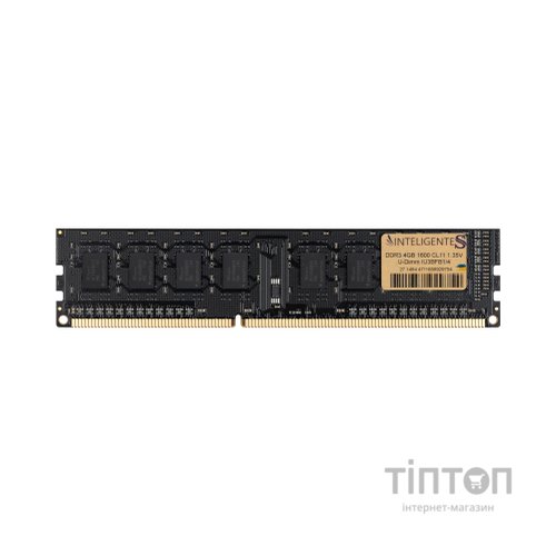 Модуль пам'яті для комп'ютера DDR3L 4GB 1600 MHz INTELIGENTES (IU3BFB1/4)
