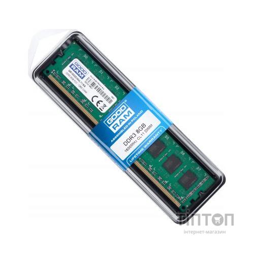 Модуль пам'яті для комп'ютера DDR3L 8GB 1600 MHz Goodram (GR1600D364L11/8G / GR1600D3V64L11/8G)