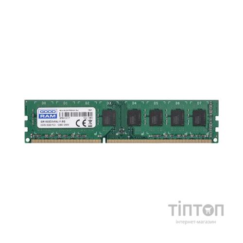Модуль пам'яті для комп'ютера DDR3L 8GB 1600 MHz Goodram (GR1600D3V64L11/8G)