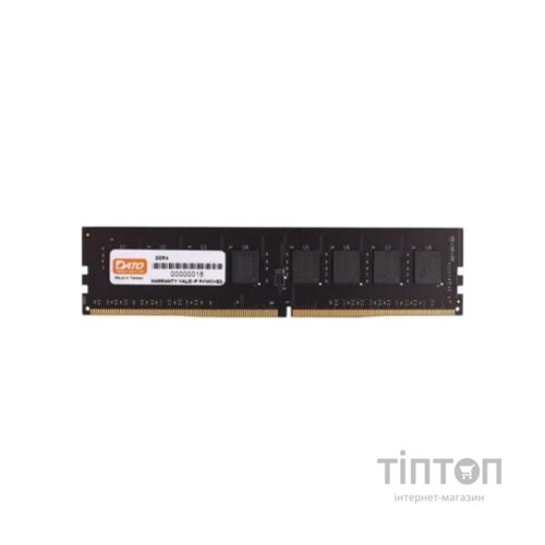 Модуль пам'яті для комп'ютера DDR4 16GB 2666 MHz Dato (DT16G4DLDND26)