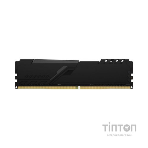 Модуль пам'яті для комп'ютера DDR4 16GB 2666 MHz FURY Beast Black Kingston Fury (ex.HyperX) (KF426C16BB/16)