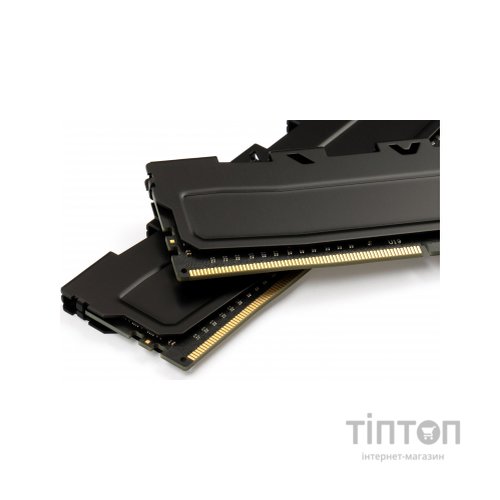 Модуль пам'яті для комп'ютера DDR4 16GB (2x8GB) 3200 MHz Black Kudos eXceleram (EKBLACK4163222AD)