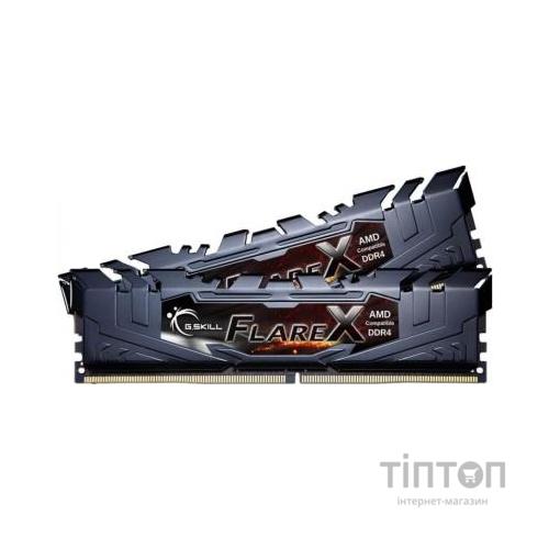 Модуль пам'яті для комп'ютера DDR4 16GB (2x8GB) 3200 MHz FlareX Black G.Skill (F4-3200C16D-16GFX)