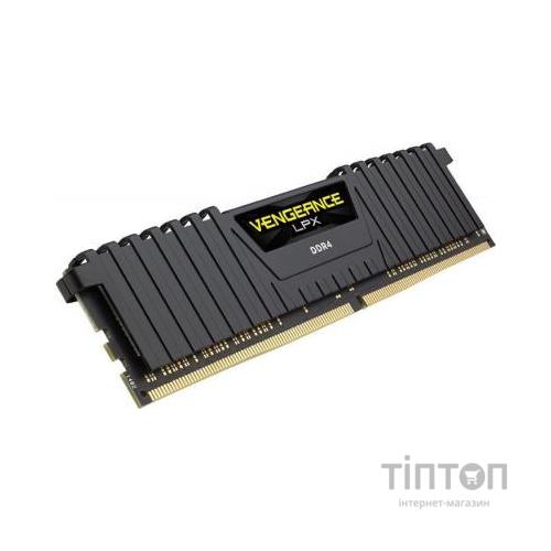 Модуль пам'яті для комп'ютера DDR4 16GB (2x8GB) 3200 MHz Vengeance LPX Black Corsair (CMK16GX4M2Z3200C16)