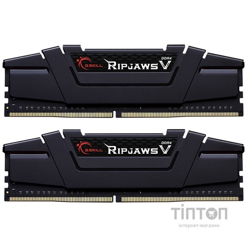 Модуль пам'яті для комп'ютера DDR4 16GB (2x8GB) 3600 MHz Ripjaws V G.Skill (F4-3600C18D-16GVK)
