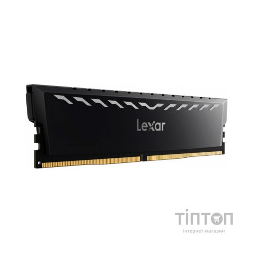 Модуль пам'яті для комп'ютера DDR4 16GB (2x8GB) 3600 MHz THOR Black Lexar (LD4U08G36C18LG-RGD)